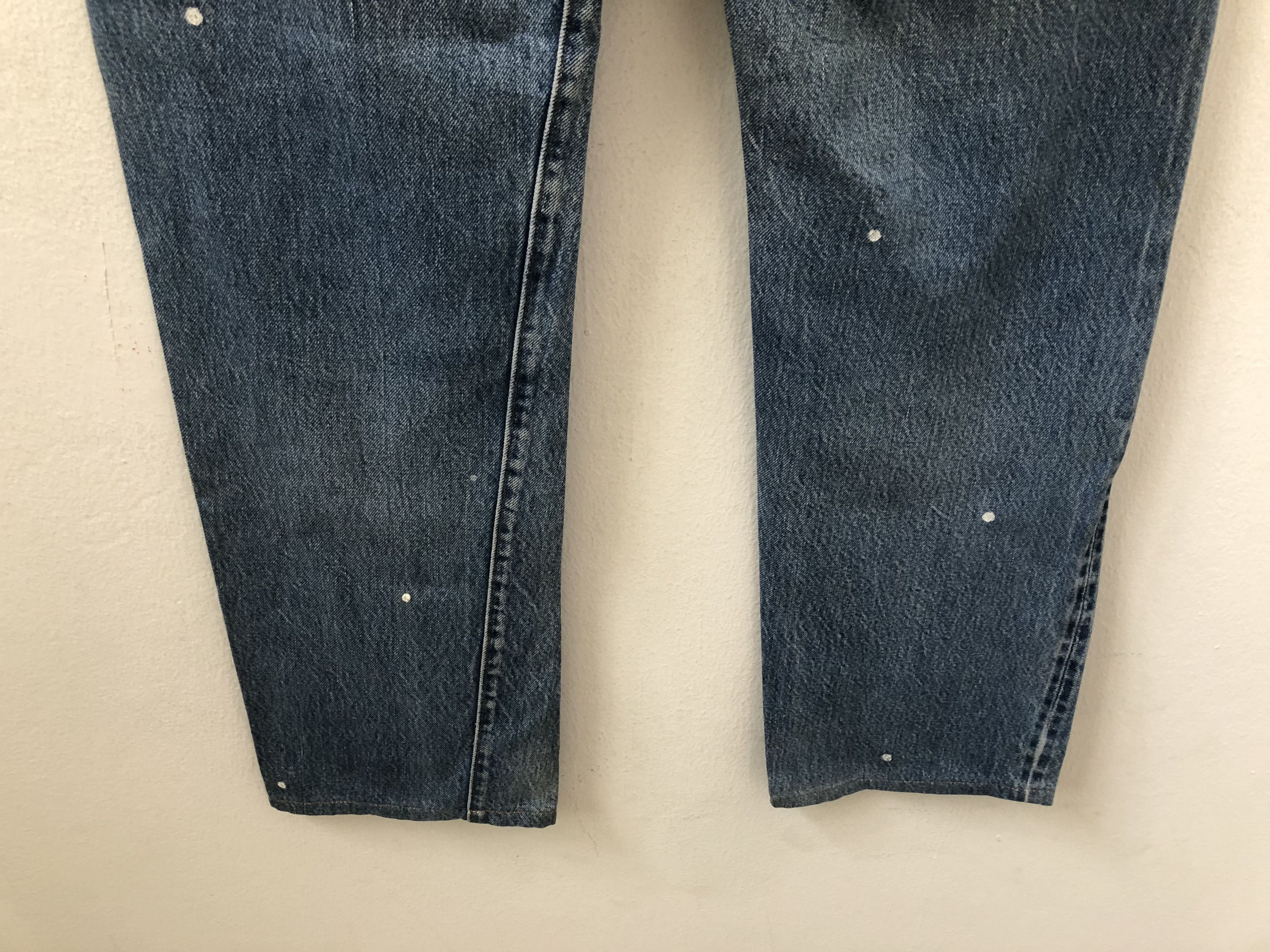 Levi's × Vintage Vintage 70s Levi's 501 Painter Redline Selvedge Denim Jeans Size US 33 - 13 Thumbnail