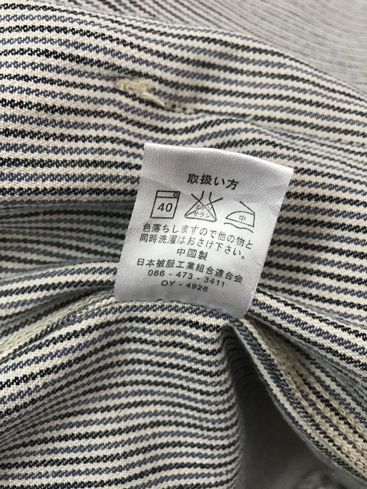 Beams Plus Beams Plus Chin Strap Hickory Striped Chore Jacket Size US M / EU 48-50 / 2 - 11 Thumbnail