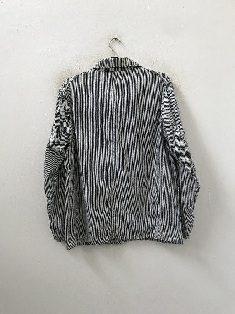 Beams Plus Beams Plus Chin Strap Hickory Striped Chore Jacket Size US M / EU 48-50 / 2 - 8 Thumbnail