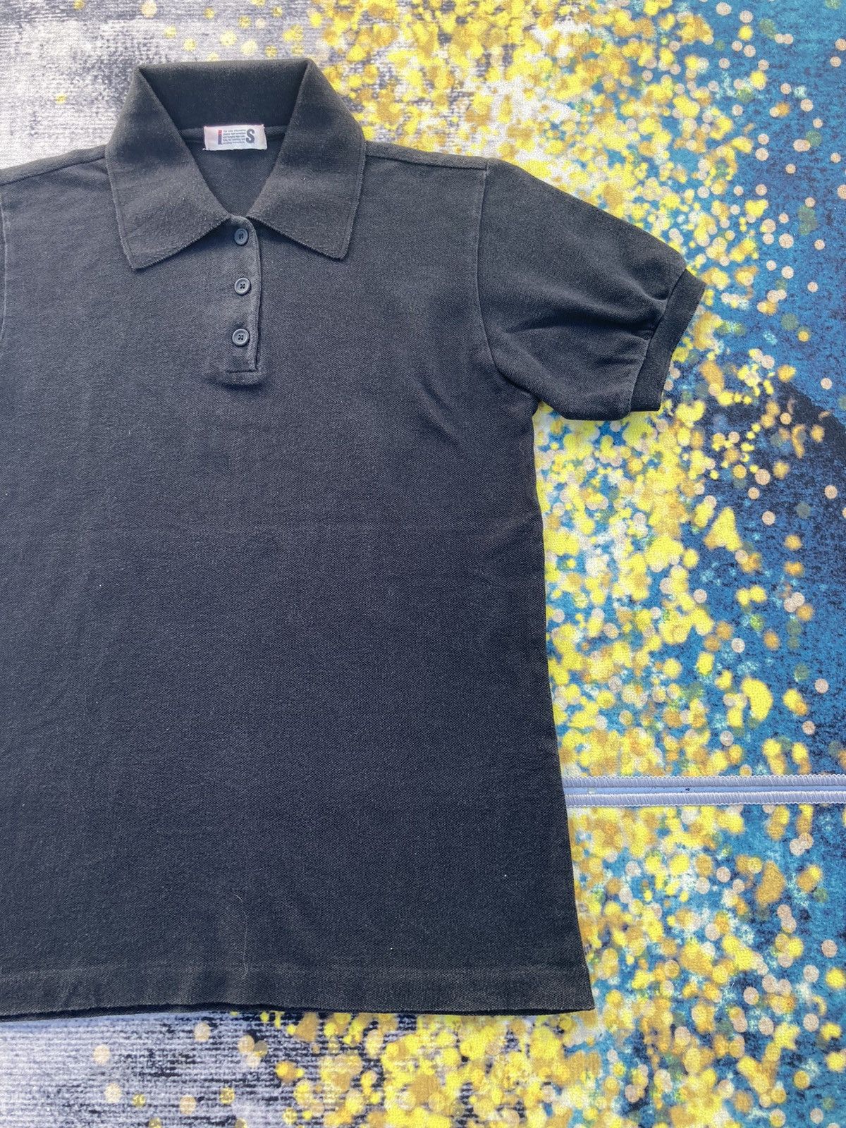 Issey Miyake PLAIN FADED BLACK ISSEY MIYAKE POLOS Size US S / EU 44-46 / 1 - 3 Thumbnail