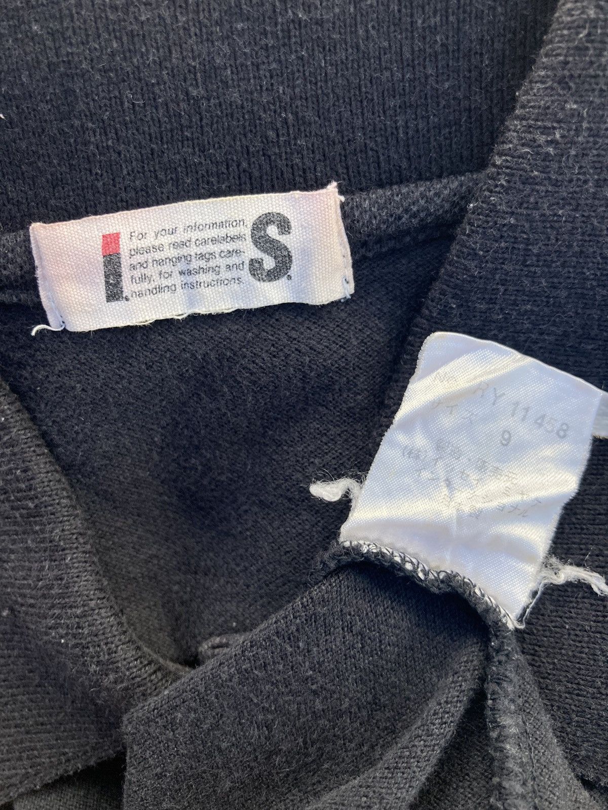 Issey Miyake PLAIN FADED BLACK ISSEY MIYAKE POLOS Size US S / EU 44-46 / 1 - 7 Thumbnail