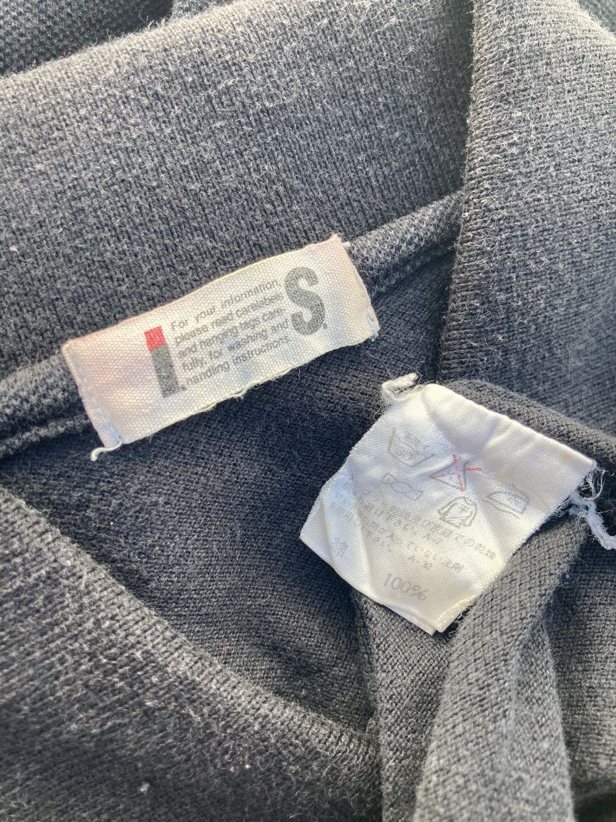Issey Miyake PLAIN FADED BLACK ISSEY MIYAKE POLOS Size US S / EU 44-46 / 1 - 8 Thumbnail