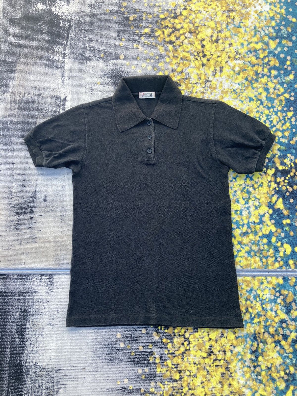 Issey Miyake PLAIN FADED BLACK ISSEY MIYAKE POLOS Size US S / EU 44-46 / 1 - 1 Thumbnail