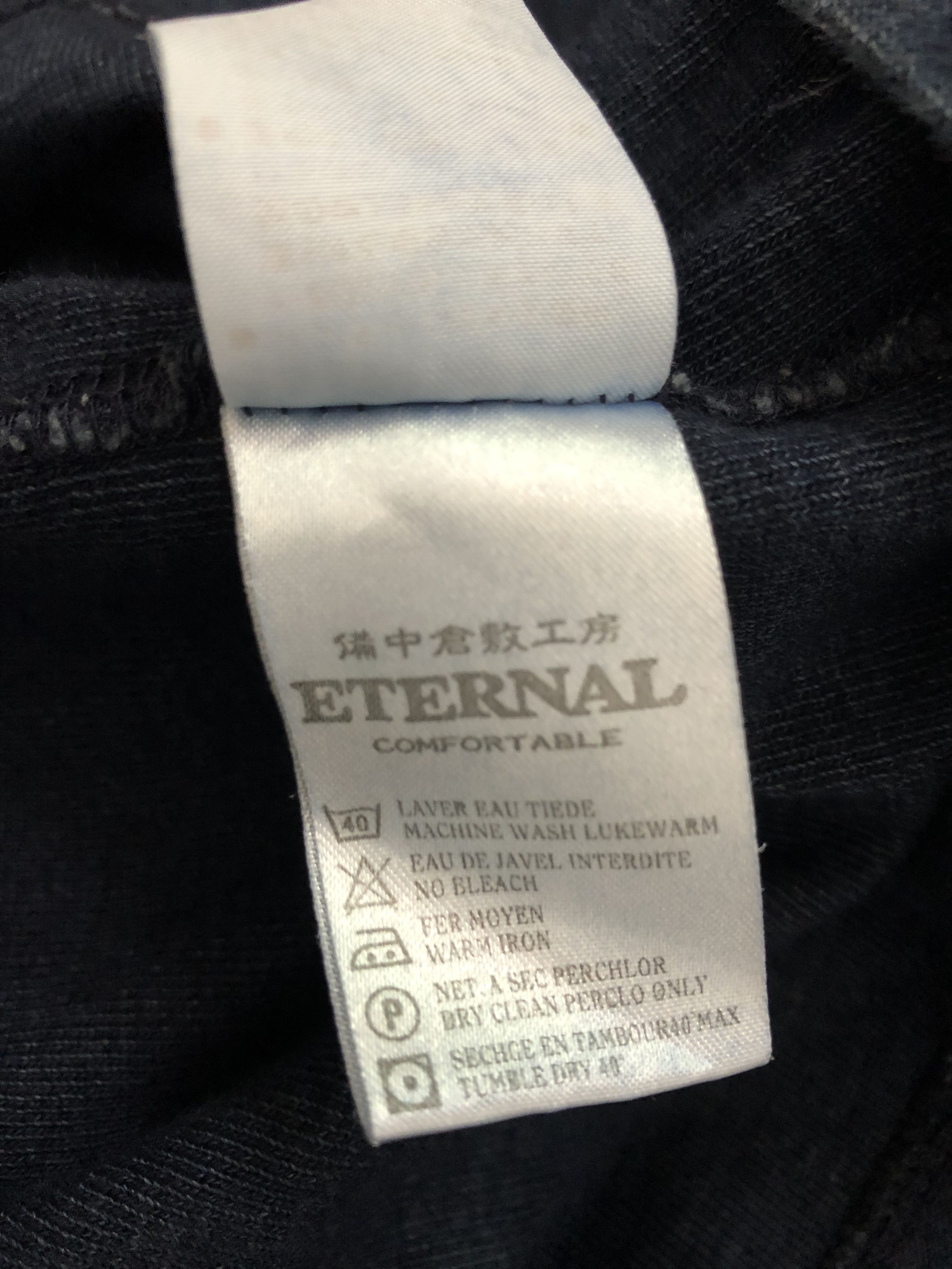 Eternal × Indigo × KURO Eternal Deep Indigo Dyed Japanese Samurai Sword LS t shirt Size US L / EU 52-54 / 3 - 8 Thumbnail