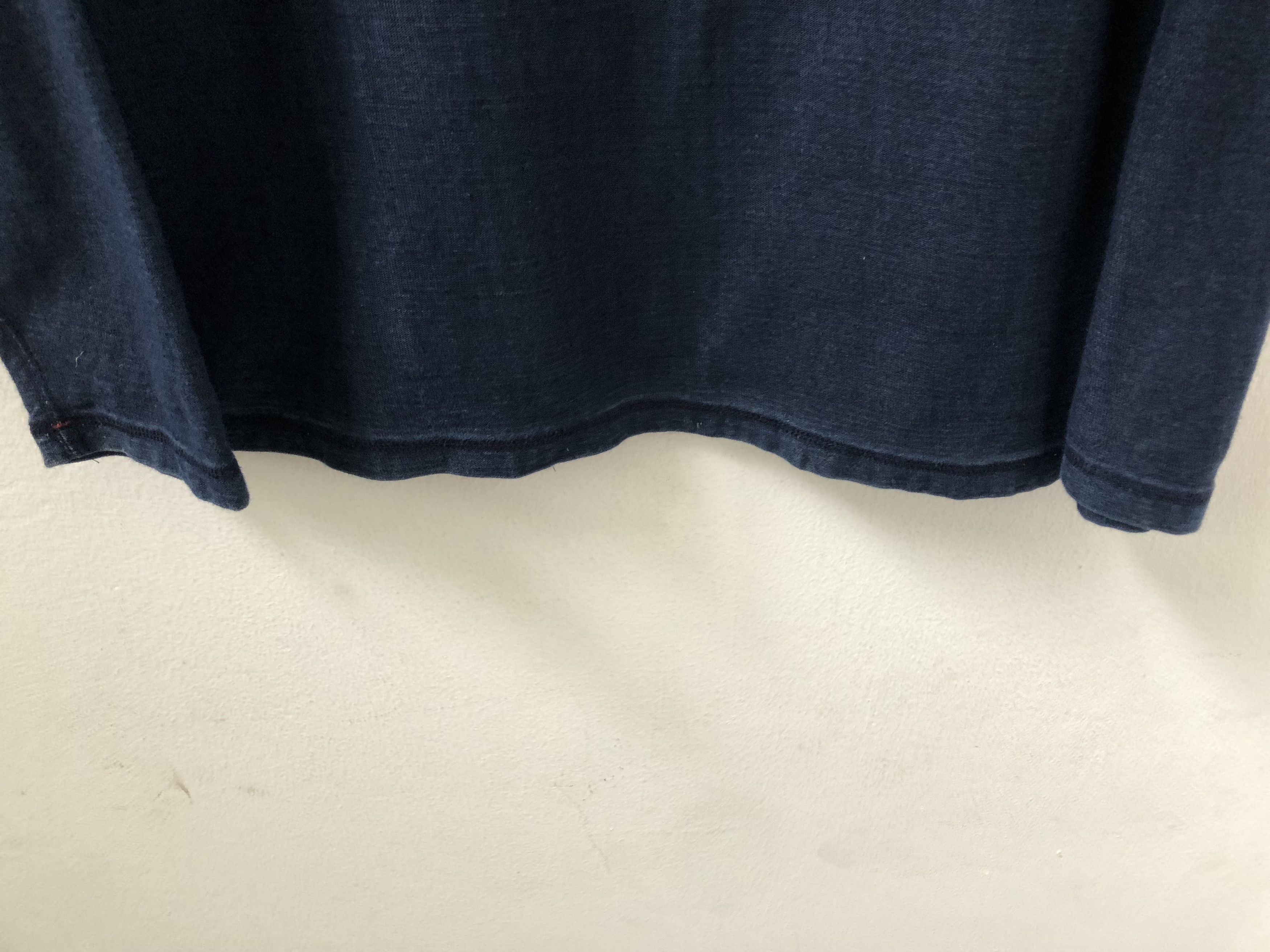 Eternal × Indigo × KURO Eternal Deep Indigo Dyed Japanese Samurai Sword LS t shirt Size US L / EU 52-54 / 3 - 4 Thumbnail
