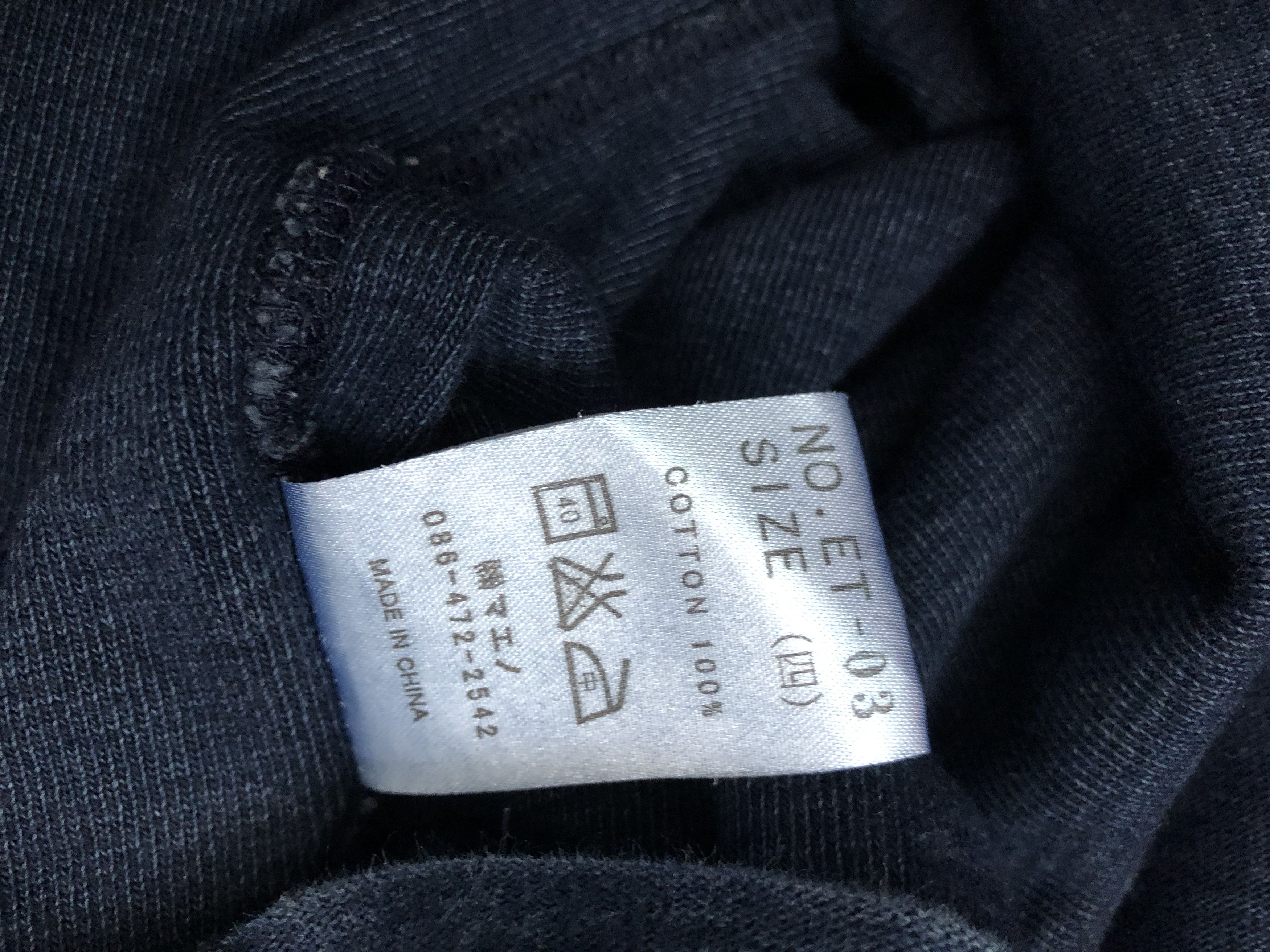 Eternal × Indigo × KURO Eternal Deep Indigo Dyed Japanese Samurai Sword LS t shirt Size US L / EU 52-54 / 3 - 9 Thumbnail