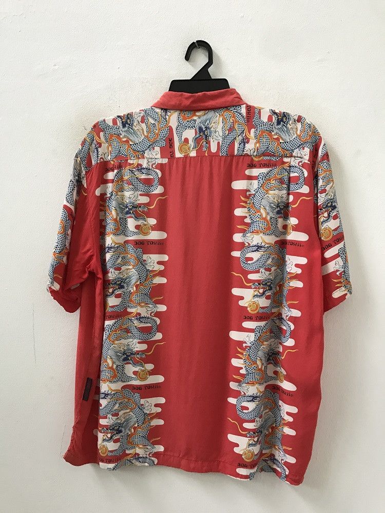Dogtown Dogtown Panel Print Dragon Hawaiian Camp Collar Shirt Size US L / EU 52-54 / 3 - 9 Thumbnail