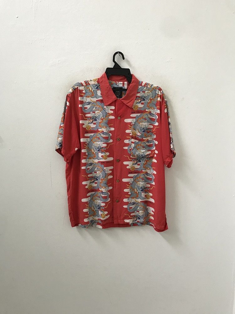 Dogtown Dogtown Panel Print Dragon Hawaiian Camp Collar Shirt Size US L / EU 52-54 / 3 - 2 Thumbnail