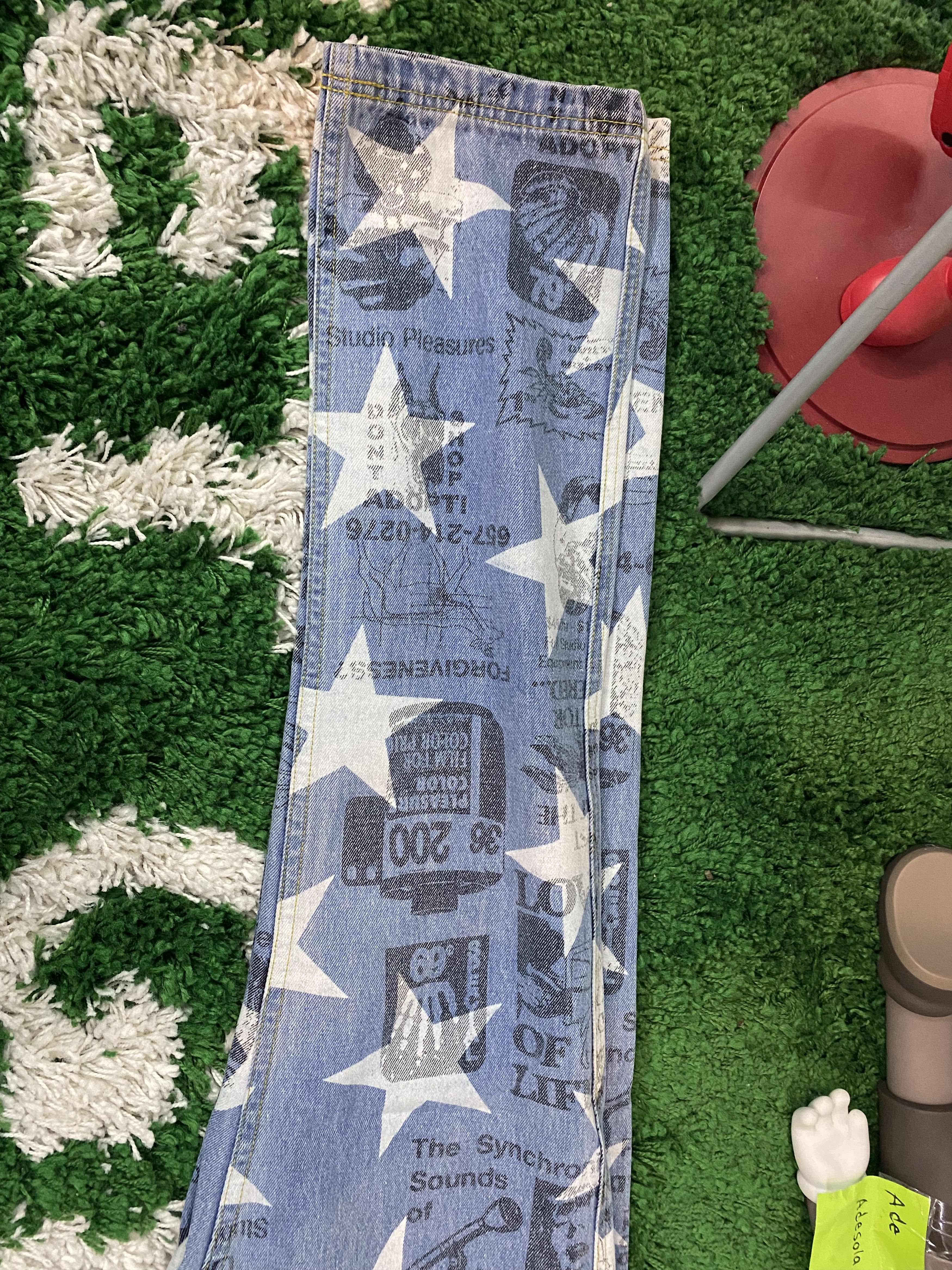 Pleasures poppy denim Size US 30 / EU 46 - 6 Thumbnail