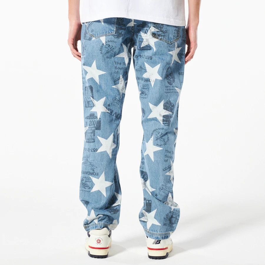Pleasures poppy denim Size US 30 / EU 46 - 14 Thumbnail