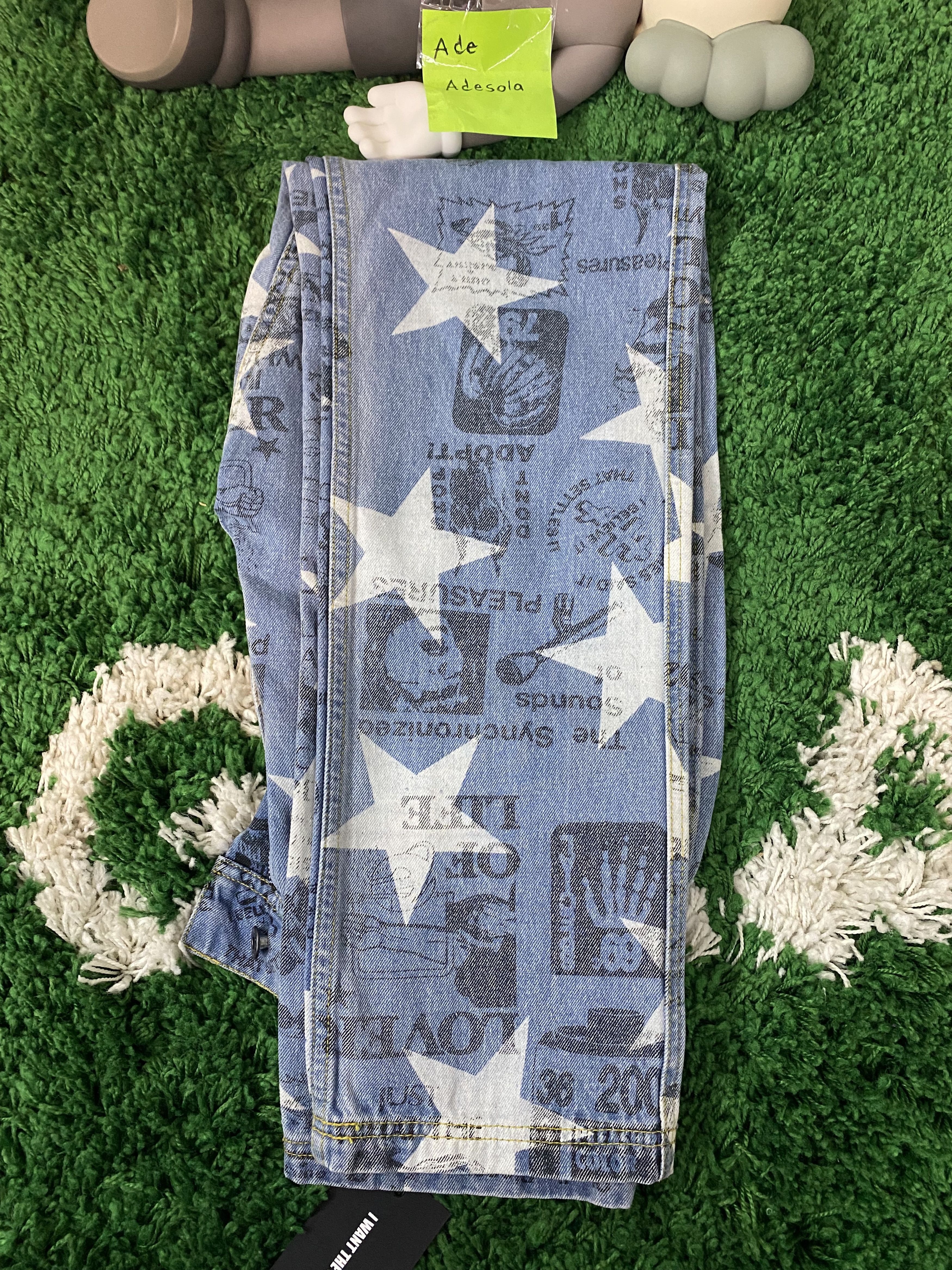 Pleasures poppy denim Size US 30 / EU 46 - 4 Thumbnail