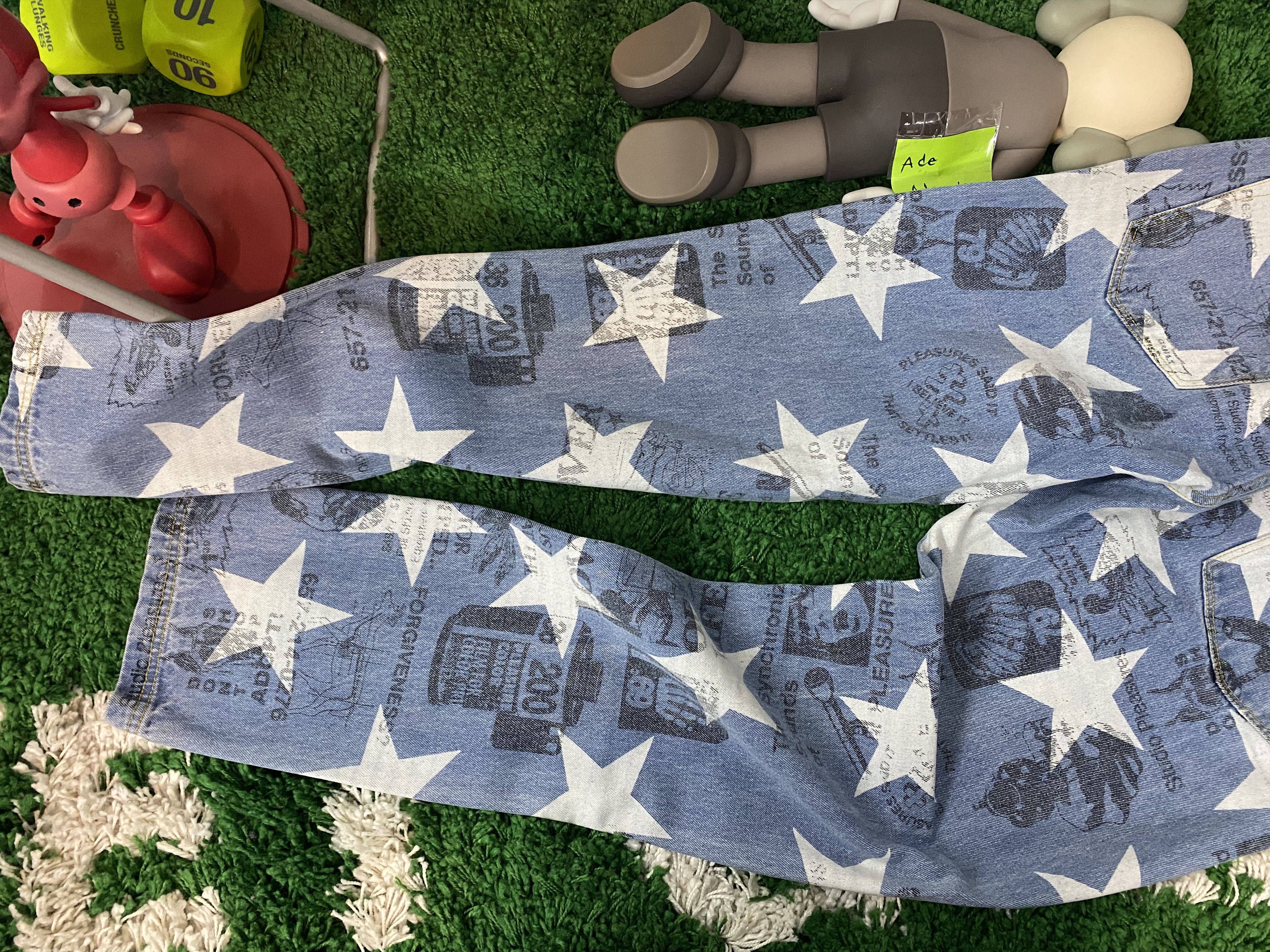 Pleasures poppy denim Size US 30 / EU 46 - 11 Thumbnail