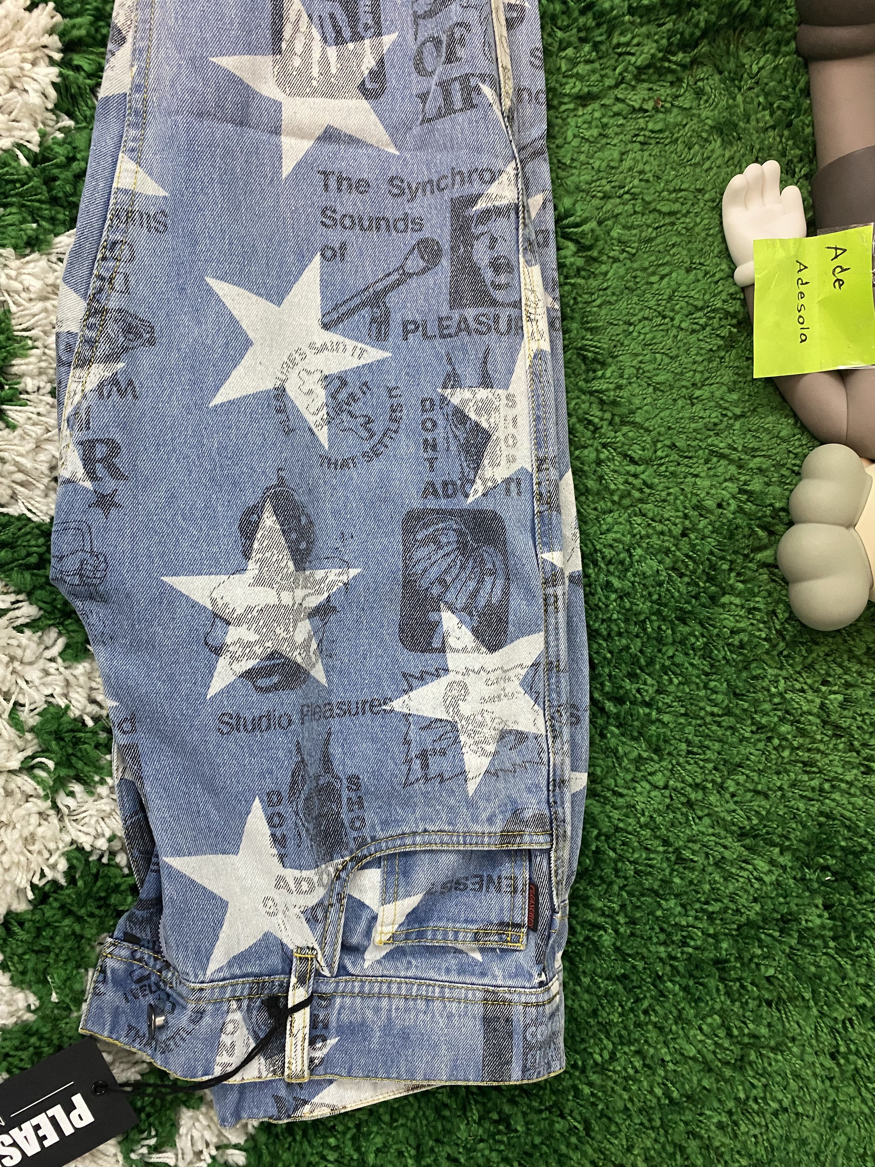 Pleasures poppy denim Size US 30 / EU 46 - 5 Thumbnail