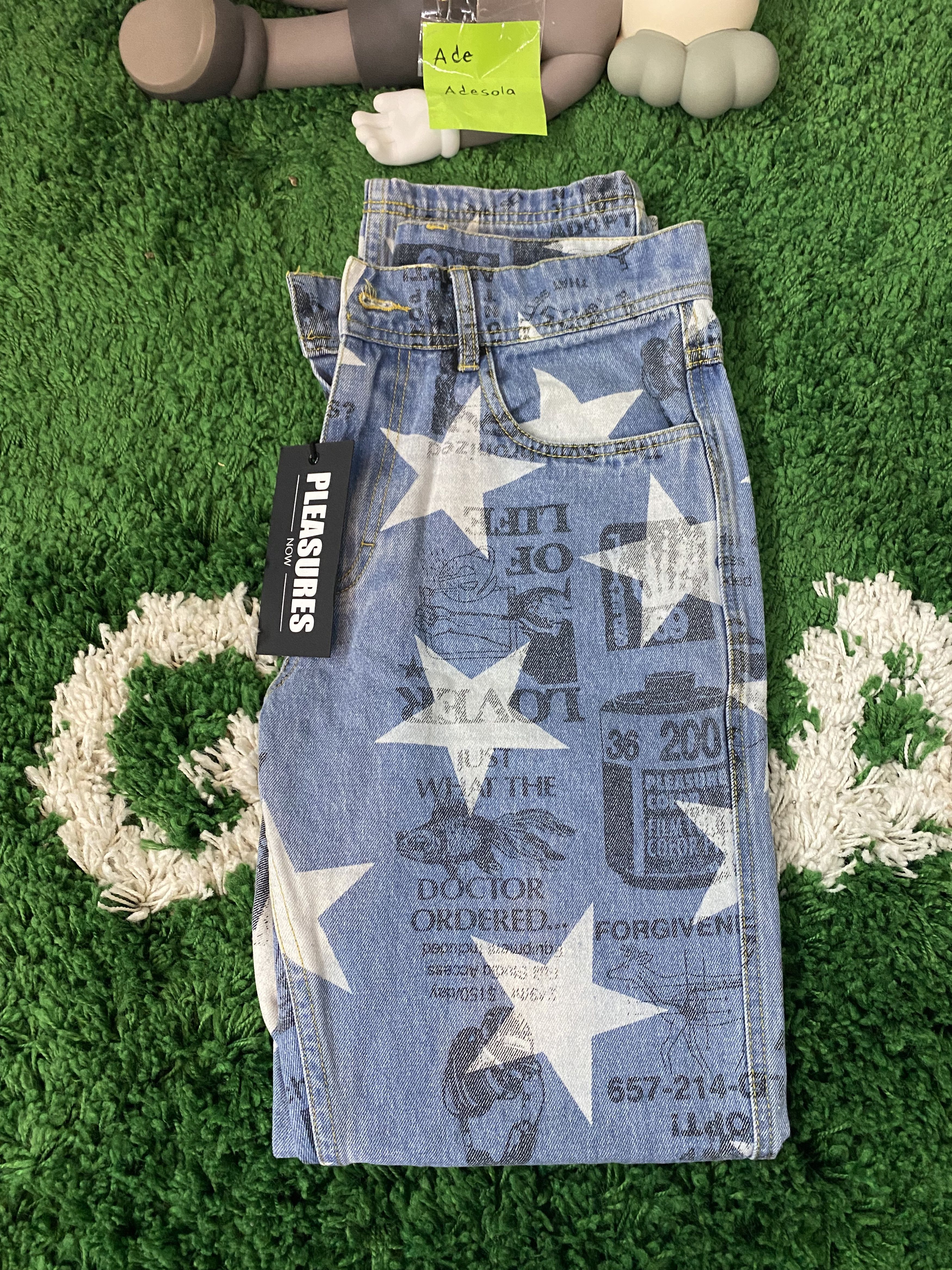Pleasures poppy denim Size US 30 / EU 46 - 3 Thumbnail