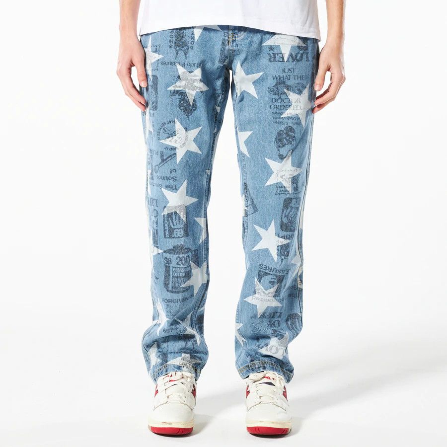 Pleasures poppy denim Size US 30 / EU 46 - 15 Thumbnail