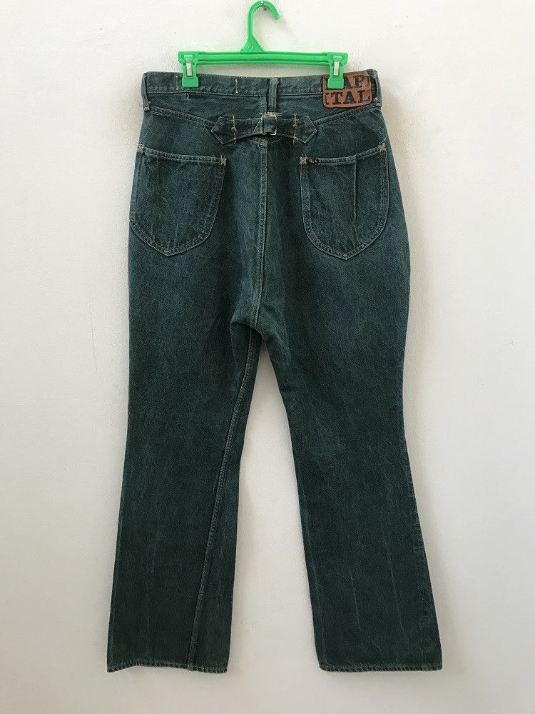 Indigo × Kapital Kapital Okayama Japan Blue Hand Green Denim Size US 32 / EU 48 - 8 Thumbnail