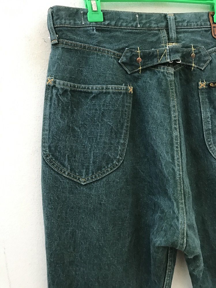 Indigo × Kapital Kapital Okayama Japan Blue Hand Green Denim Size US 32 / EU 48 - 9 Thumbnail