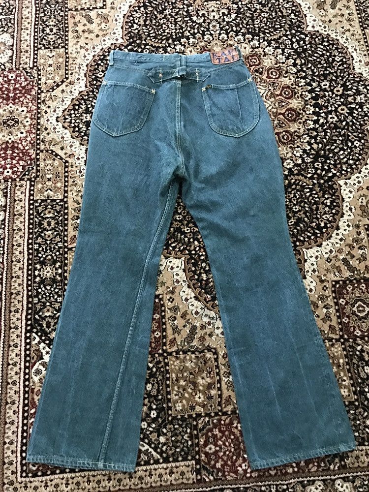 Indigo × Kapital Kapital Okayama Japan Blue Hand Green Denim Size US 32 / EU 48 - 14 Thumbnail