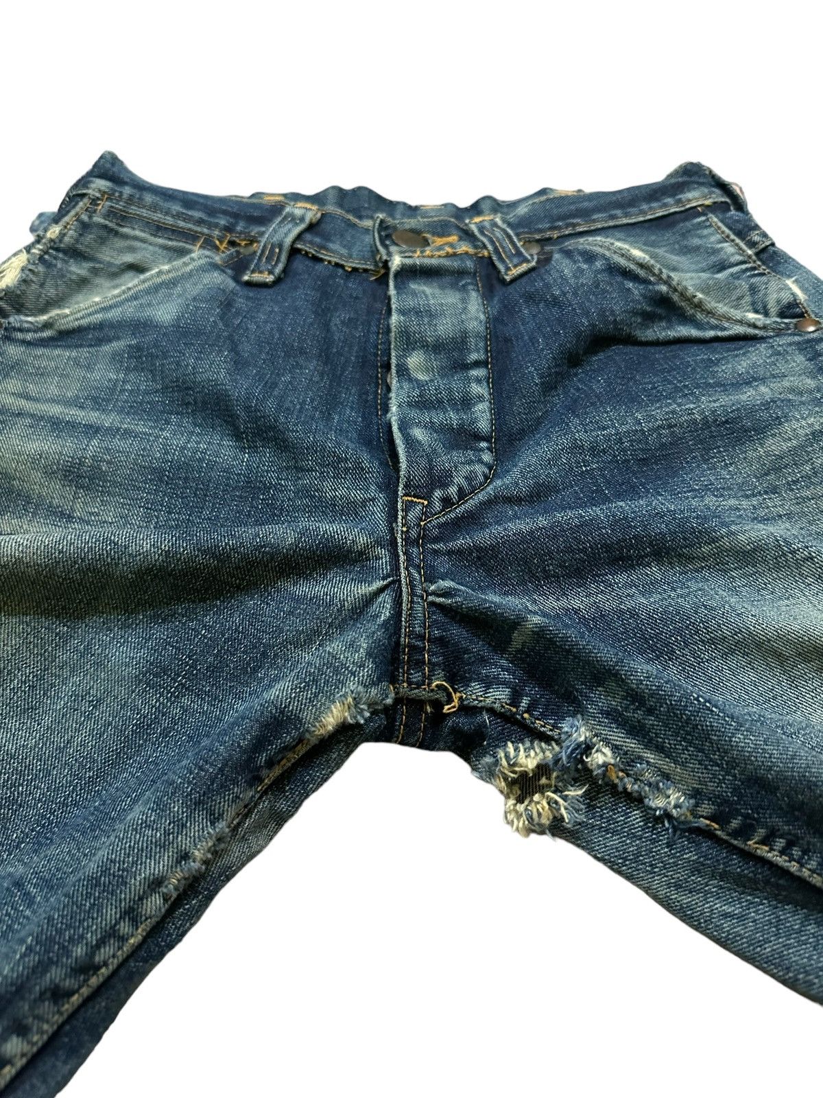Vintage Sugar Cane Distress Denim Japan
