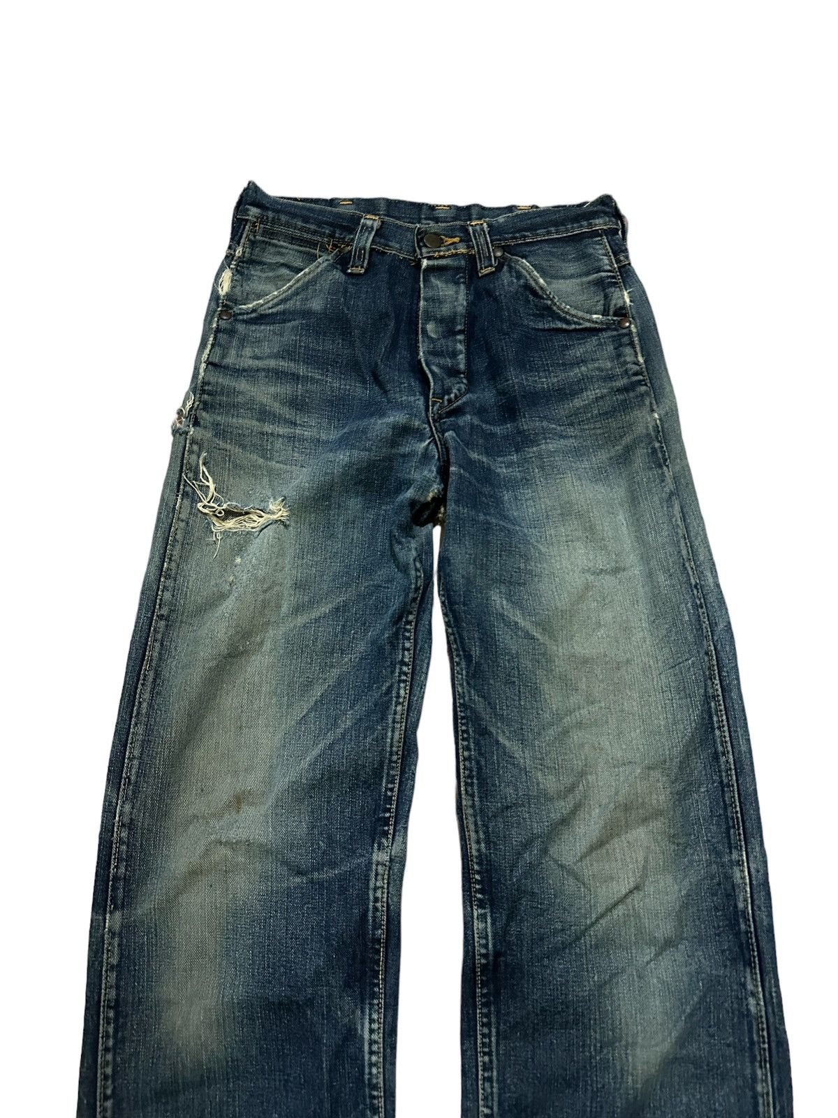 Vintage Sugar Cane Distress Denim Japan
