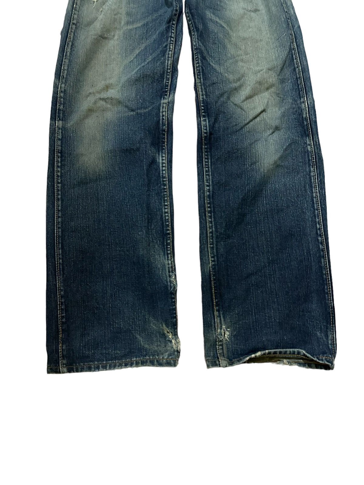 Vintage Sugar Cane Distress Denim Japan