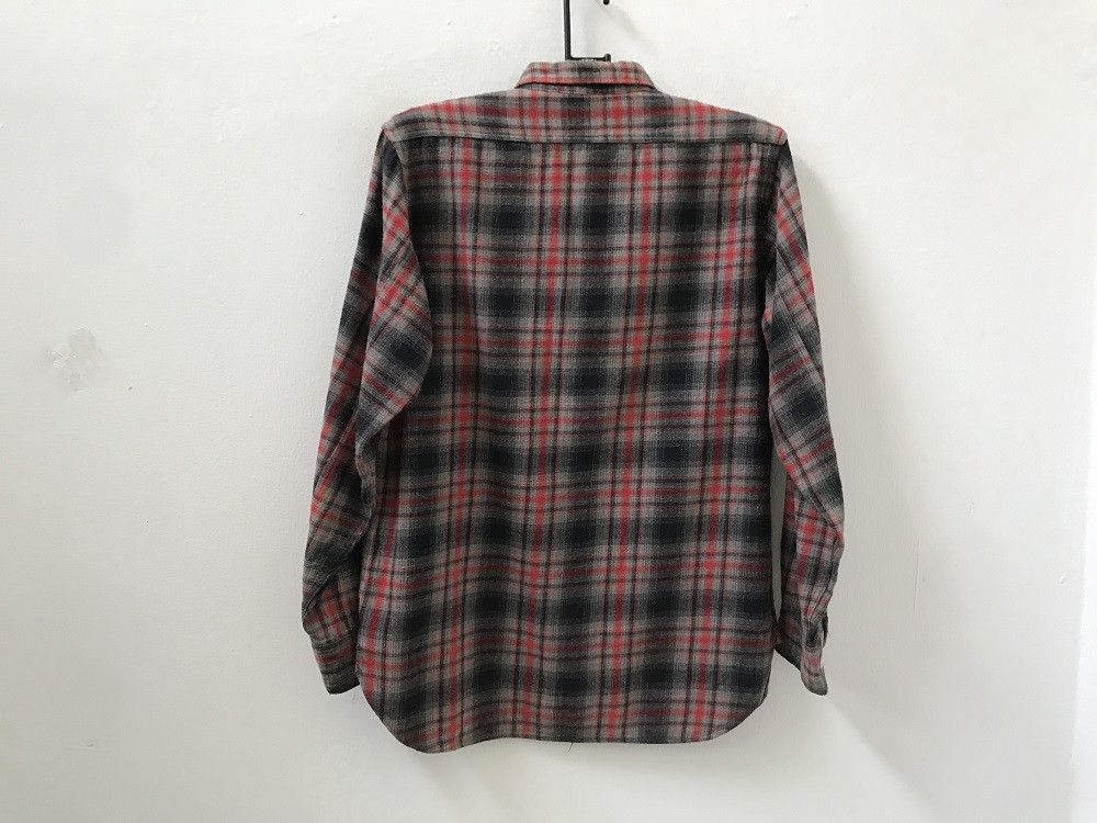 Beams Plus × Flannel Vintage Beams Japan Plaid Check Double Pocket Flannel Shirt Size US M / EU 48-50 / 2 - 5 Thumbnail