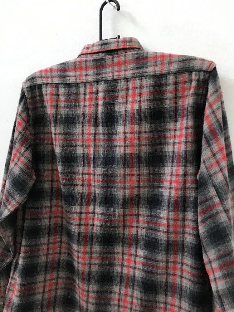 Beams Plus × Flannel Vintage Beams Japan Plaid Check Double Pocket Flannel Shirt Size US M / EU 48-50 / 2 - 7 Thumbnail