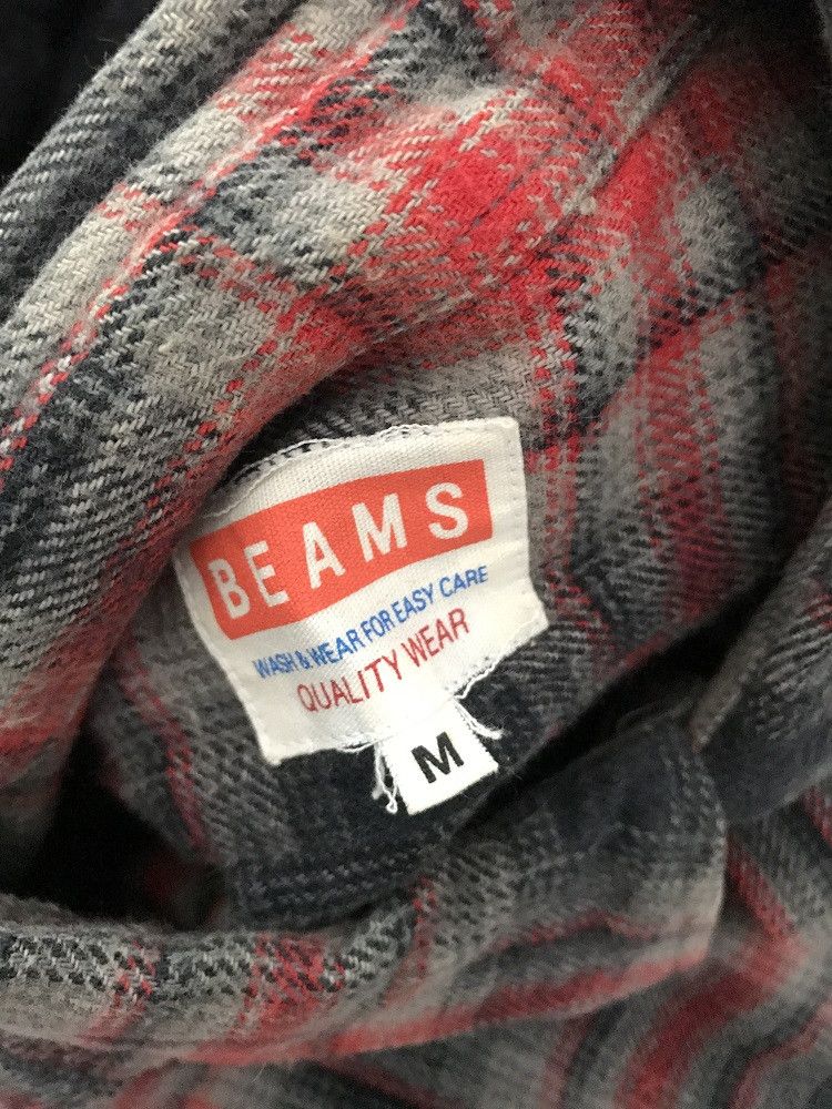 Beams Plus × Flannel Vintage Beams Japan Plaid Check Double Pocket Flannel Shirt Size US M / EU 48-50 / 2 - 8 Thumbnail