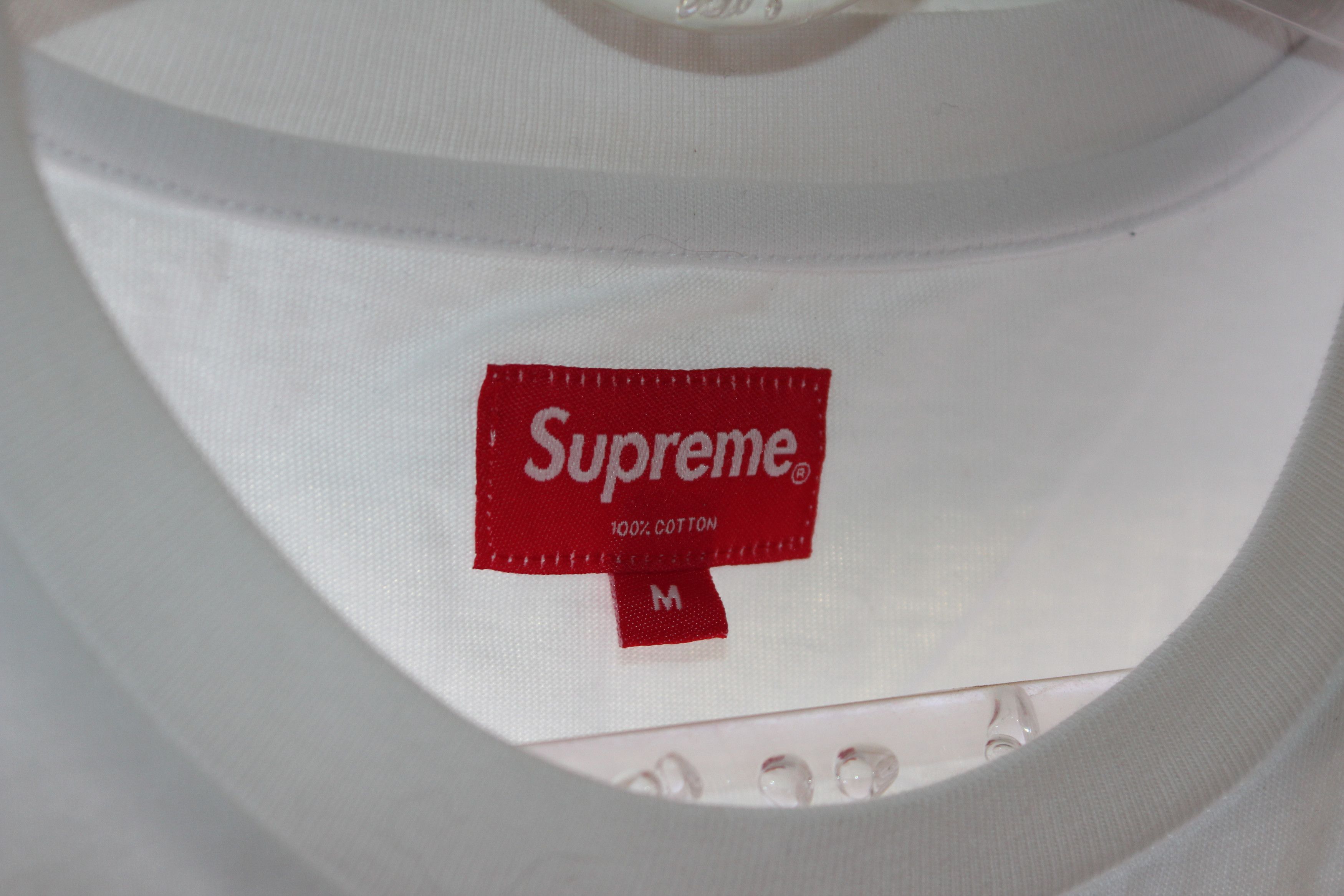 Supreme SS19 Supreme Mesh Stripe Pocket Tee Size US M / EU 48-50 / 2 - 5 Thumbnail