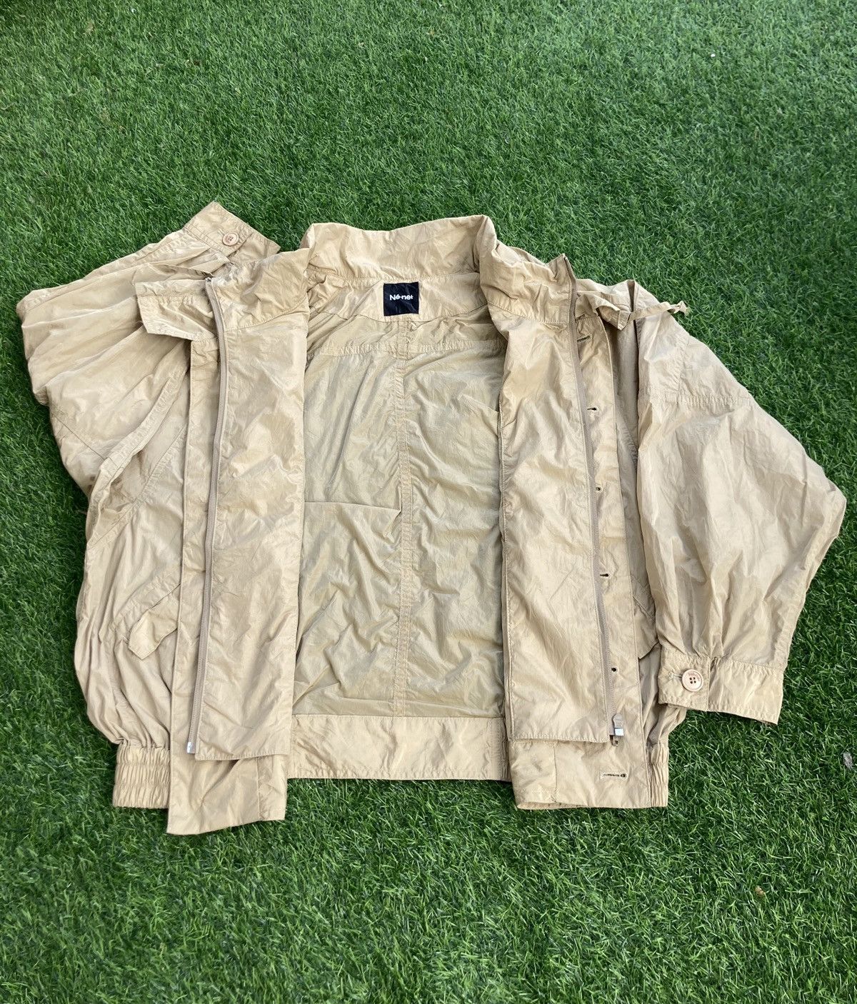 Issey Miyake ⭐️BIDDING OFFER⭐️ ISSEY MIYAKE NE-NET BOMBER JACKET Size US M / EU 48-50 / 2 - 5 Thumbnail