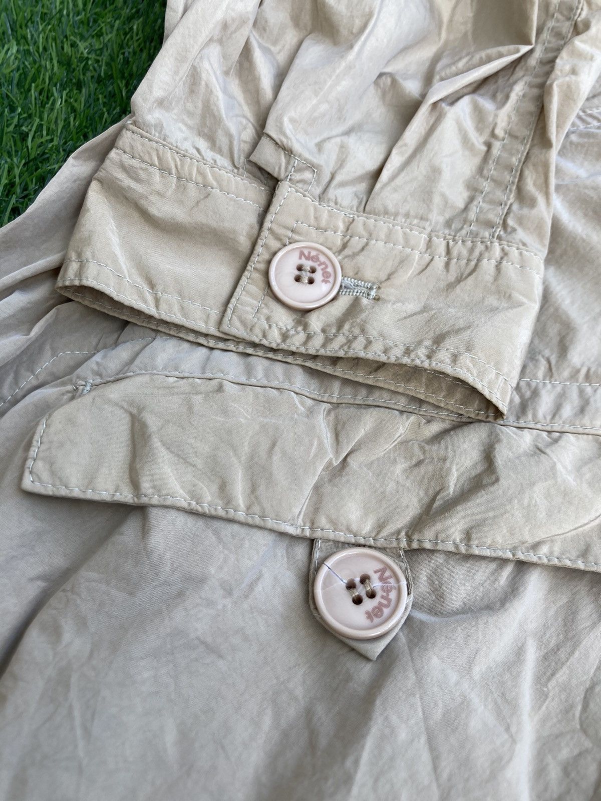 Issey Miyake ⭐️BIDDING OFFER⭐️ ISSEY MIYAKE NE-NET BOMBER JACKET Size US M / EU 48-50 / 2 - 8 Thumbnail