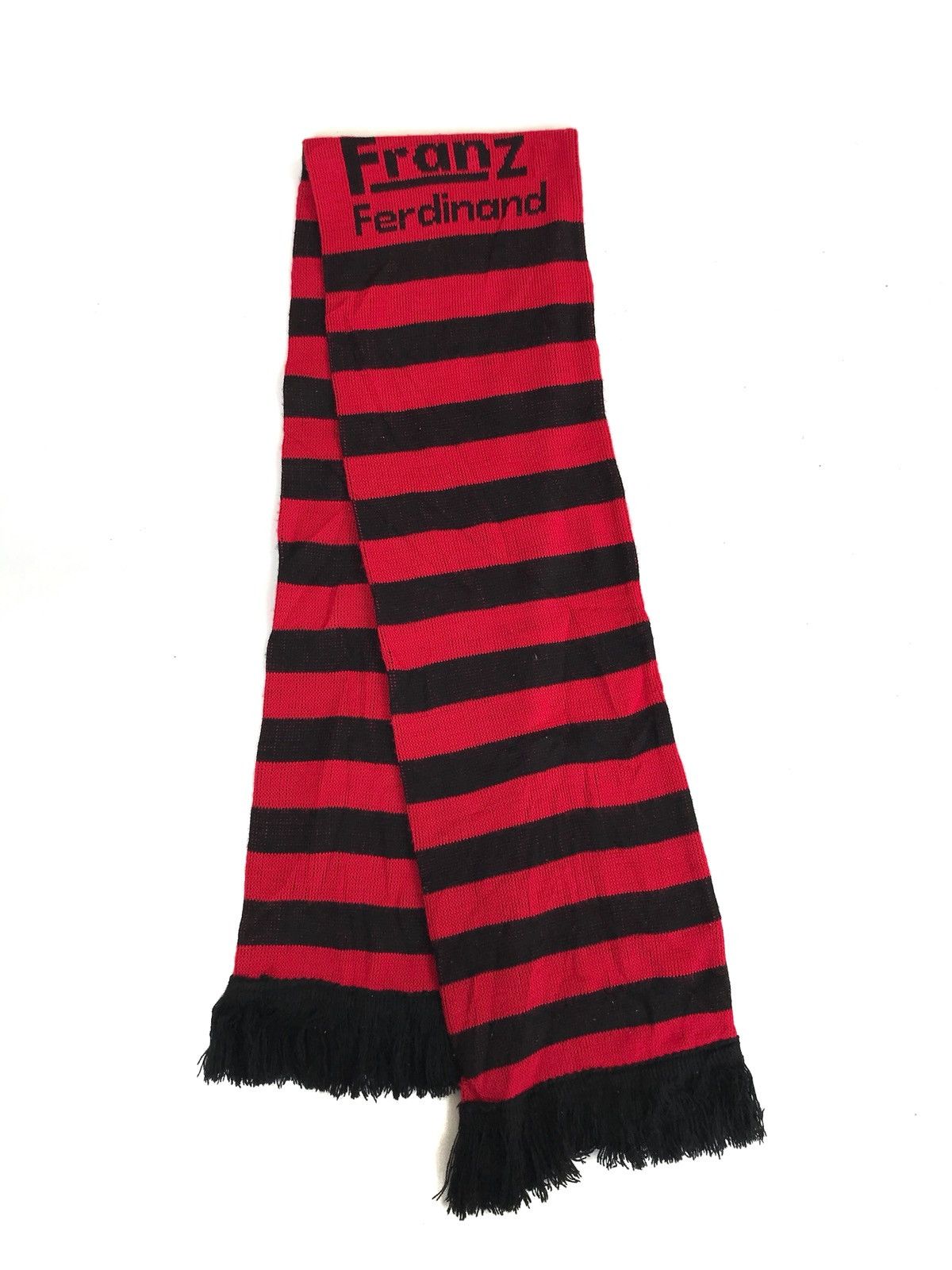Band Tees × Other Made In UK Stripes Franz Ferdinand Scarf Muffler Size ONE SIZE - 1 Thumbnail