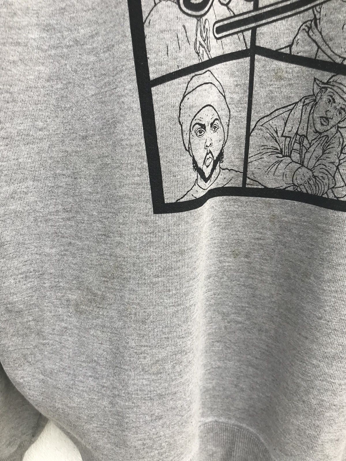 Cartoon Network × Japanese Brand GTA Syle Gangsta Rappers Rest Mobb City Crewneck Sweatshirt Size US L / EU 52-54 / 3 - 4 Thumbnail