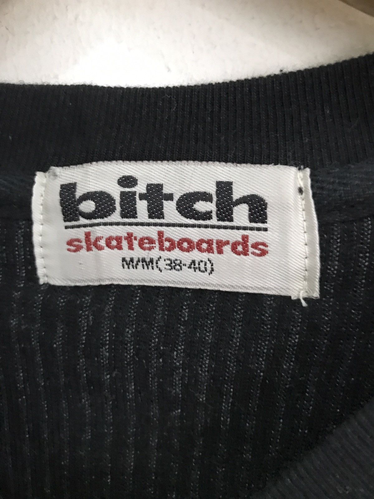 Vintage × Welcome Skateboards Vintage Bitch Skateboards Crewneck Sweatshirt Size US M / EU 48-50 / 2 - 4 Thumbnail