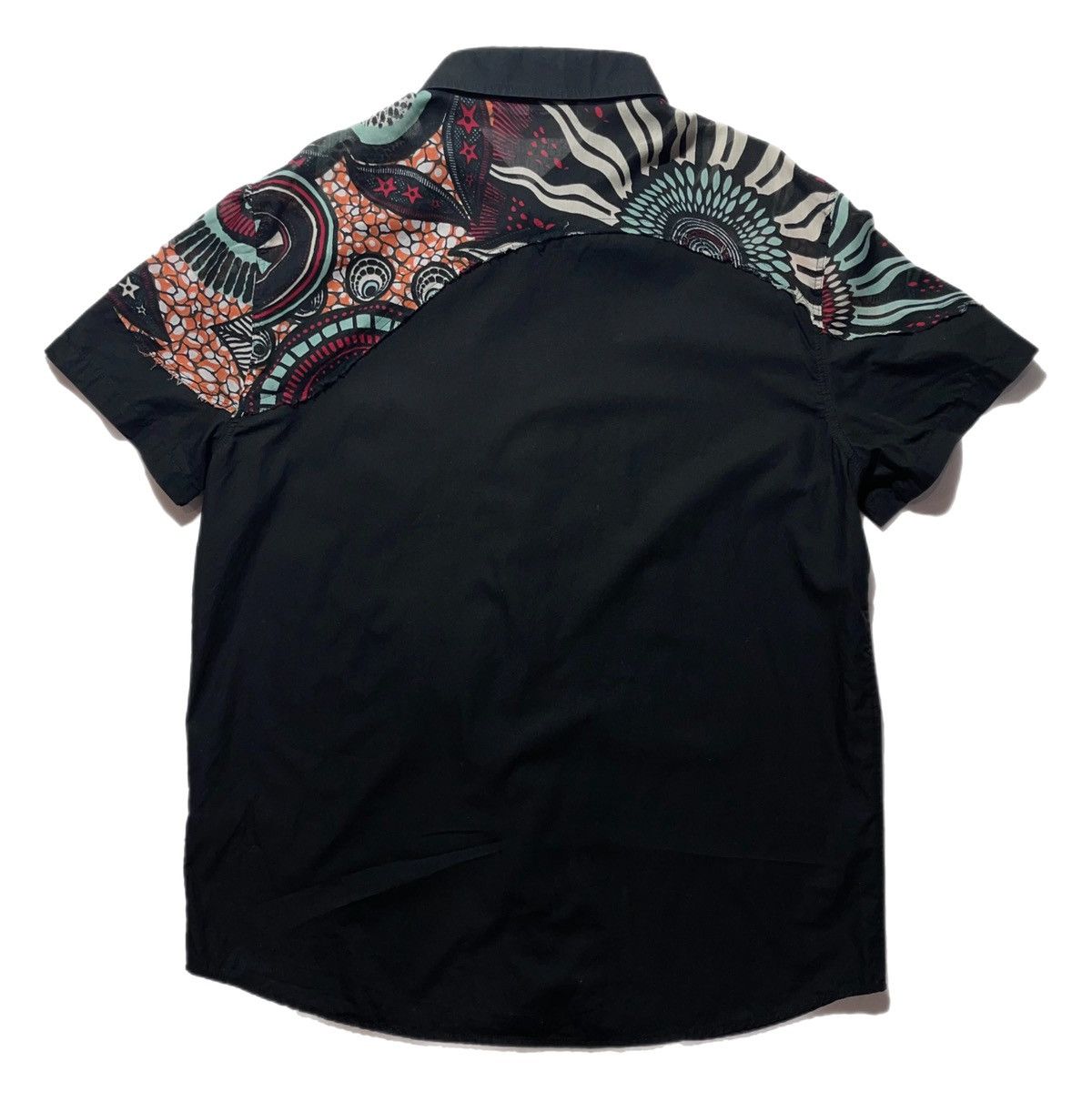 Moschino Vintage Moschino Jeans Short Shirt Size US XL / EU 56 / 4 - 2 Thumbnail