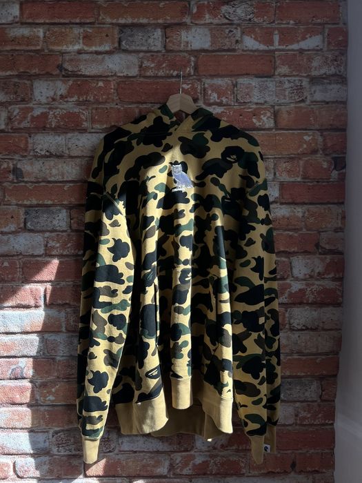 Bape BAPE x OVO 1ST CAMO PULLOVER HOODIE | Grailed