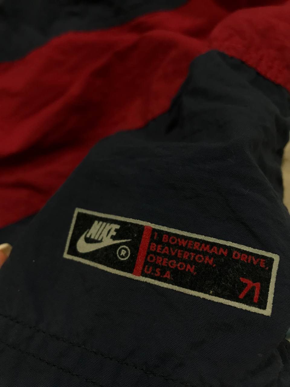 Nike × Vintage Nike big swoosh streetwear vintage shorts Size US 34 / EU 50 - 7 Thumbnail