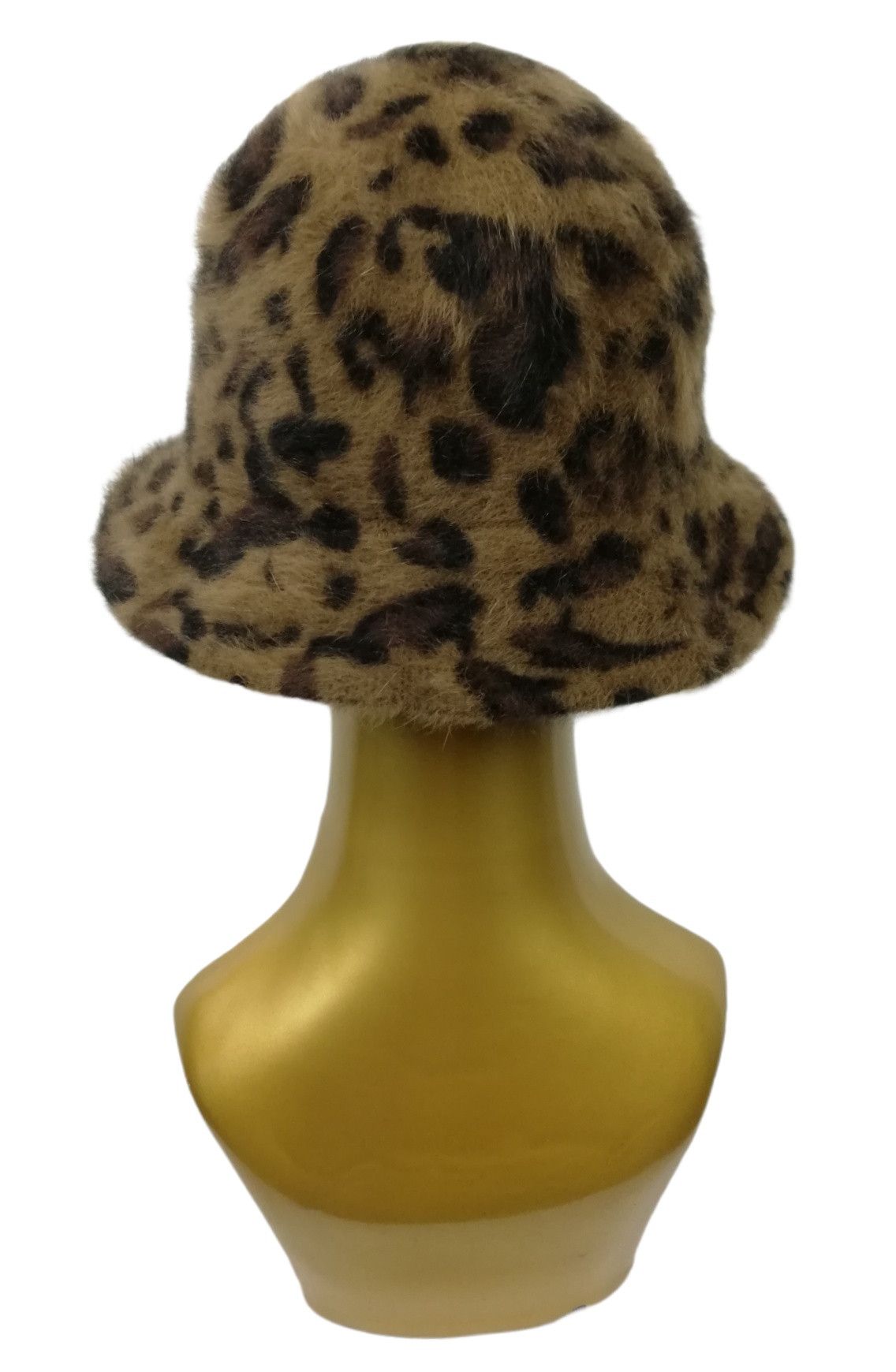 Designer × Japanese Brand 🔥DOPE Iconic Accessory Pageboy Faux Fur Leopard Bucket Hat Size ONE SIZE - 4 Thumbnail