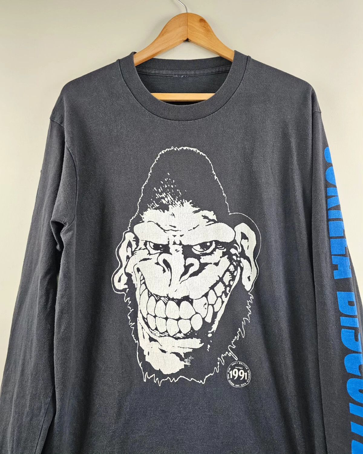 Band Tees × Vintage 1991 Gorilla Biscuits Long Sleeve NYHC Hardcore 90s Madball Size US L / EU 52-54 / 3 - 9 Thumbnail