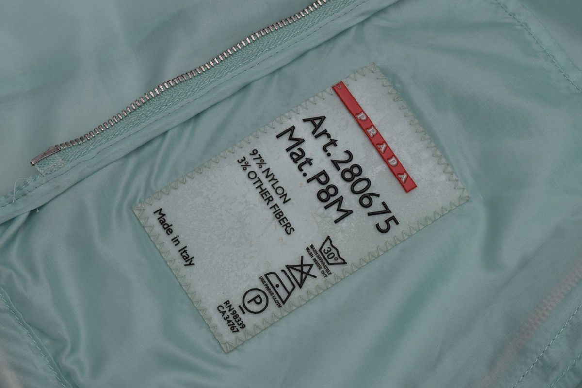 Prada × Vintage Vintage Prada Sports Jacket 90s Size M / US 6-8 / IT 42-44 - 8 Thumbnail