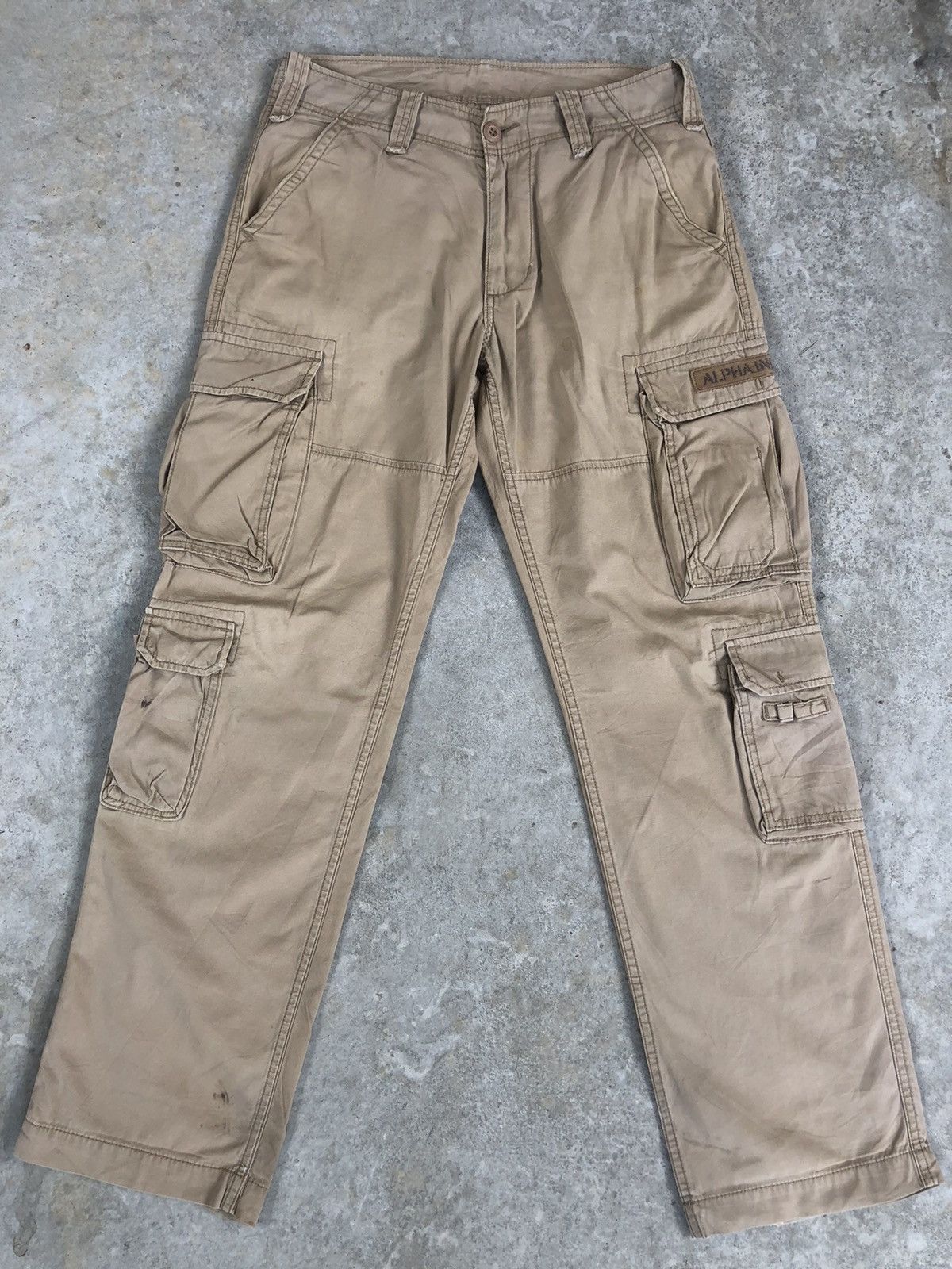 Japanese Alpha Industries Cargo Pants Tactical Multipocket