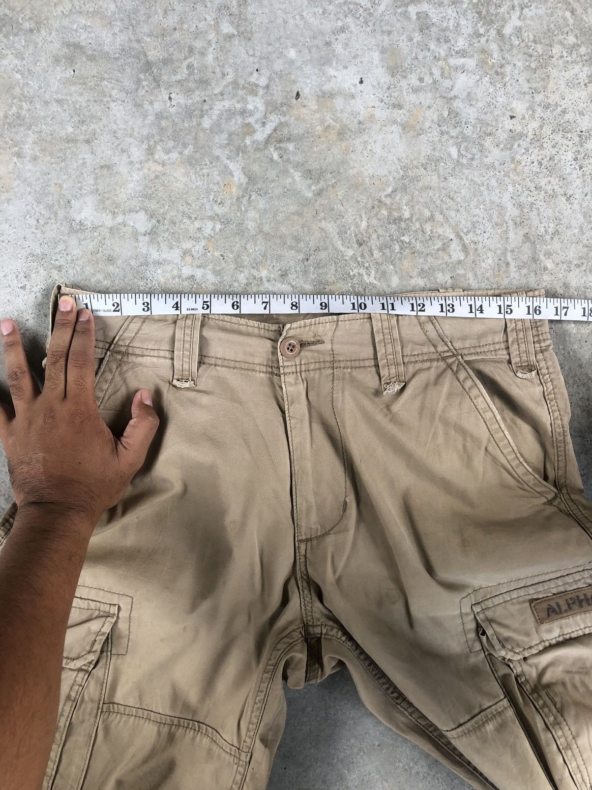 Alpha Industries Japanese Alpha Industries Cargo Pants Tactical Multipocket Size US 33 - 18 Thumbnail