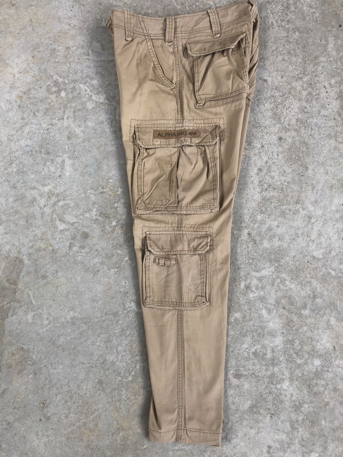 Alpha Industries Japanese Alpha Industries Cargo Pants Tactical Multipocket Size US 33 - 17 Thumbnail