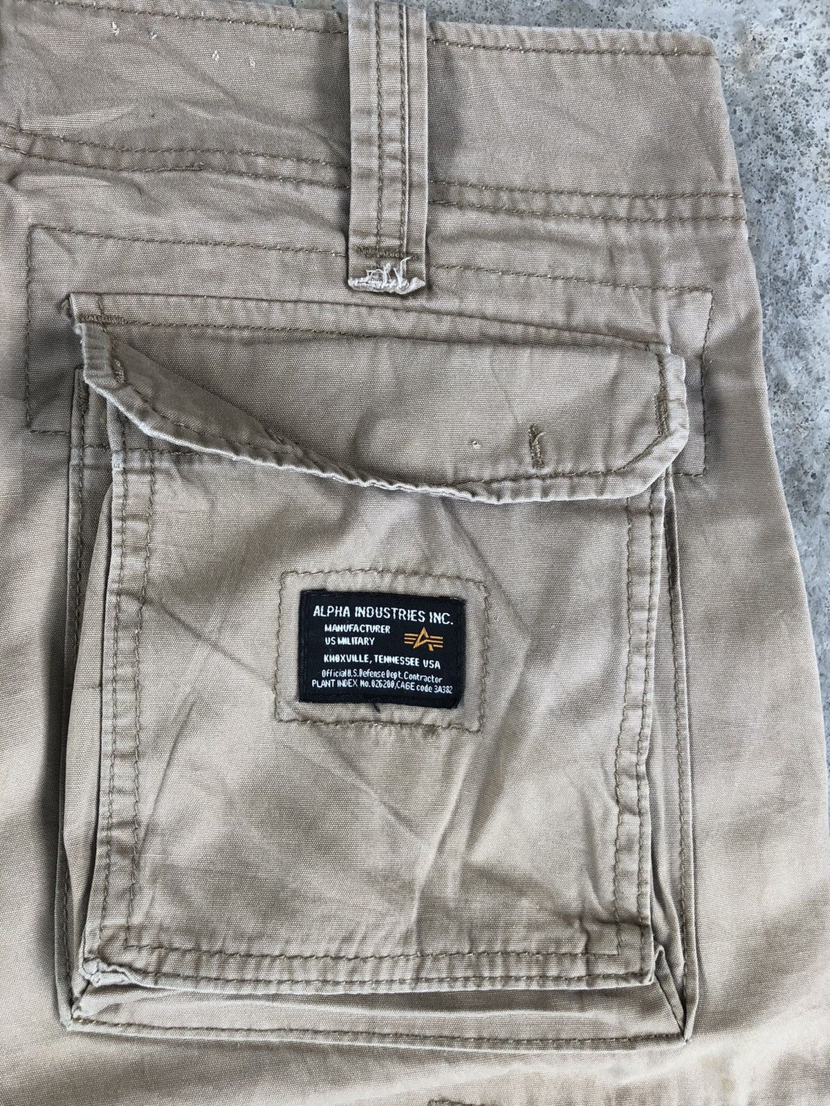 Alpha Industries Japanese Alpha Industries Cargo Pants Tactical Multipocket Size US 33 - 14 Thumbnail