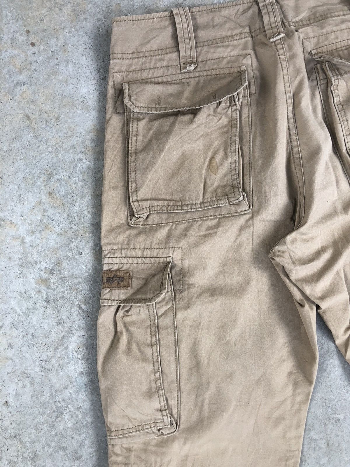 Alpha Industries Japanese Alpha Industries Cargo Pants Tactical Multipocket Size US 33 - 9 Thumbnail