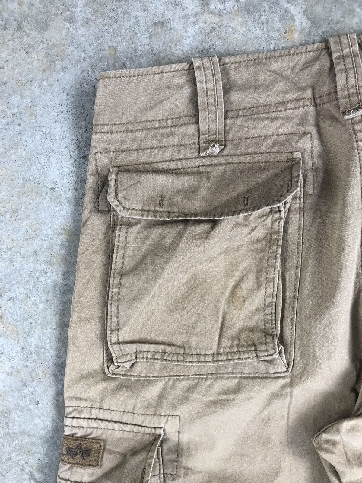 Alpha Industries Japanese Alpha Industries Cargo Pants Tactical Multipocket Size US 33 - 13 Thumbnail