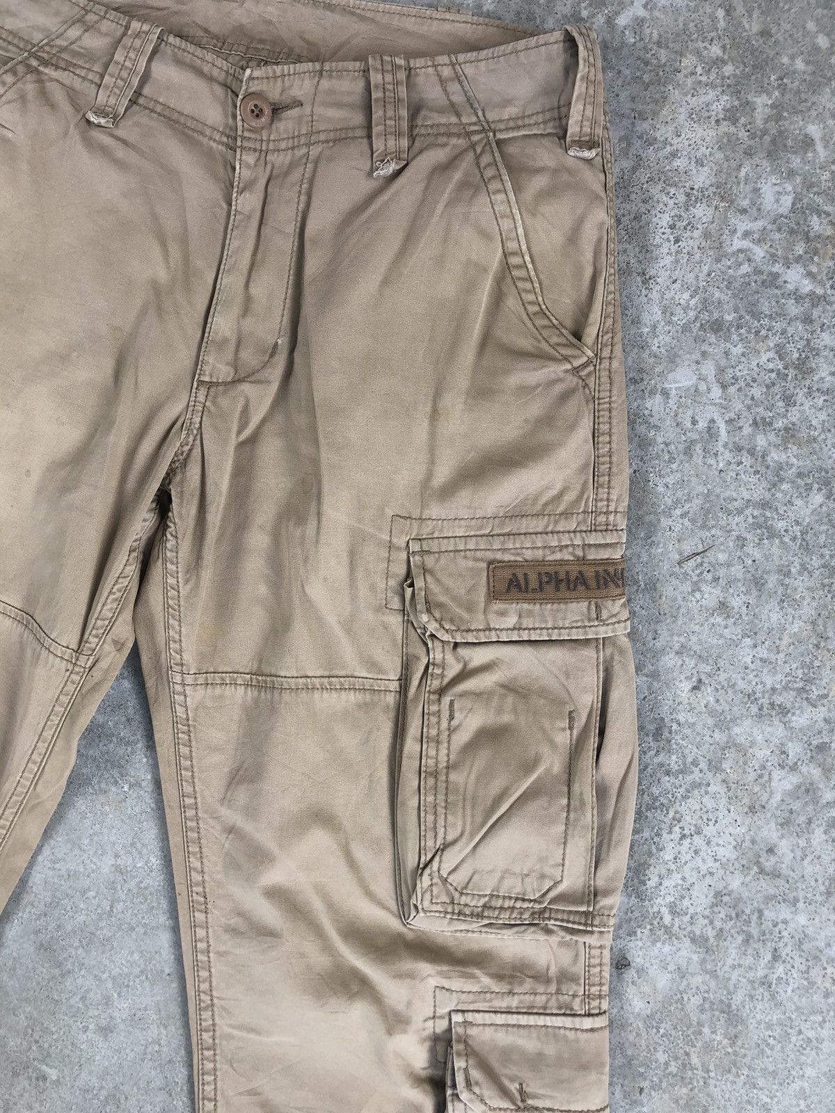 Alpha Industries Japanese Alpha Industries Cargo Pants Tactical Multipocket Size US 33 - 4 Thumbnail
