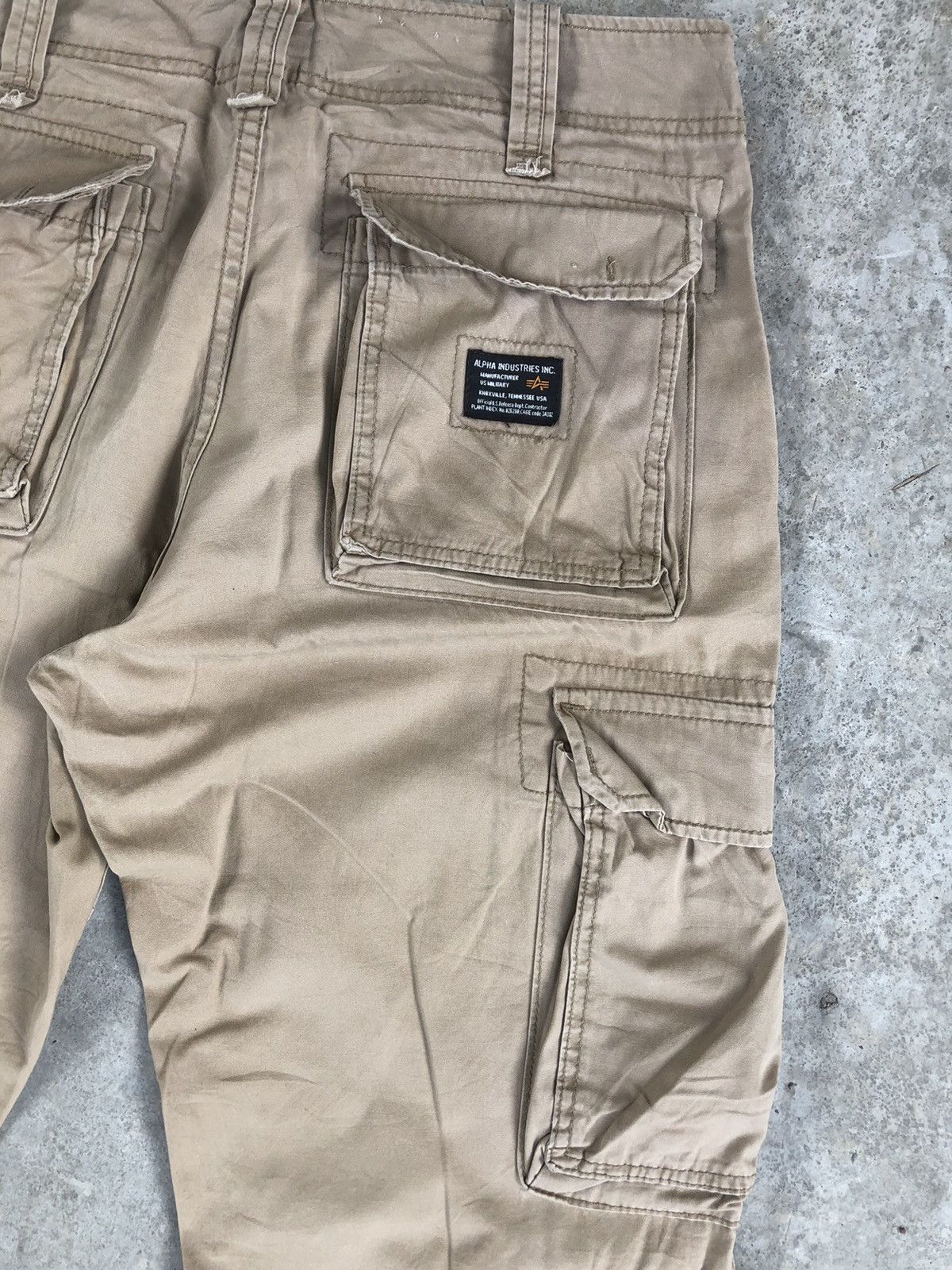 Alpha Industries Japanese Alpha Industries Cargo Pants Tactical Multipocket Size US 33 - 10 Thumbnail