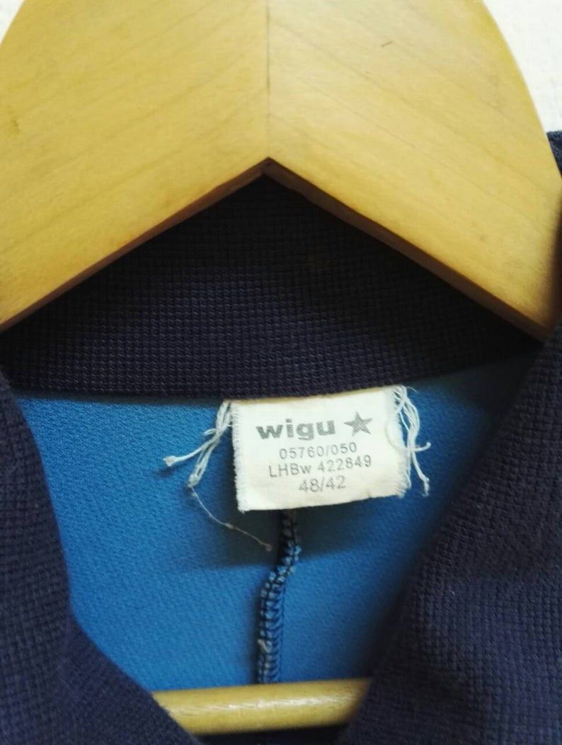 Vintage Vtg🔥 80s German Military Bundeswehr Full Zip Trainer Jacket Size US L / EU 52-54 / 3 - 4 Thumbnail