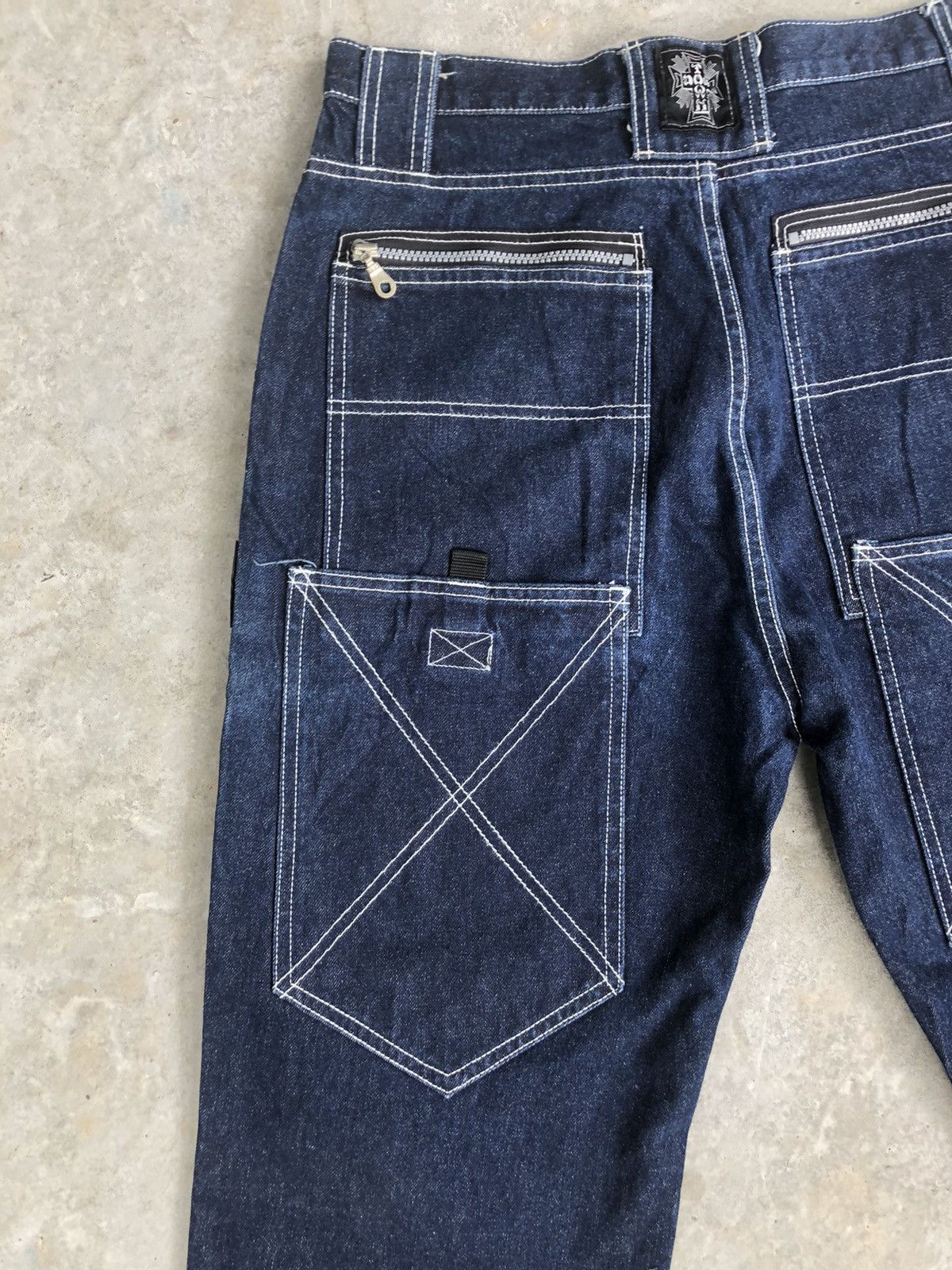 Dogtown Vintage 90s Dogtown Denim hip hop baggy jeans Size US 31 - 8 Thumbnail